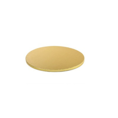 Cake Drum Rond Goud - 36 cm