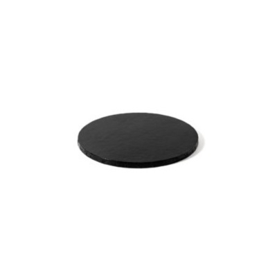 Cake Drum Rond  Zwart - 25 cm