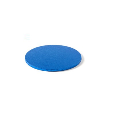 Cake Drum Rond Blauw - 25 cm**