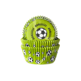 Cupcake Cups Voetbal Goal 50st