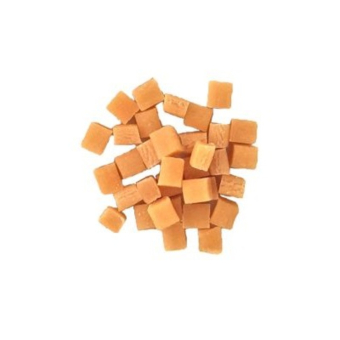 Mini caramelblokjes 5x5x5mm 60gr.