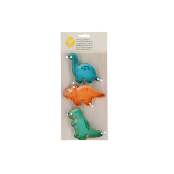 Wilton Dinosaurus Cookie Cutter Set 3 stuks