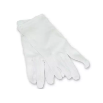 Bonbon Handschoenen wit Katoen per stuk