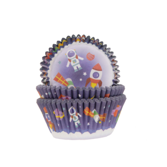 Cupcake Cups Ruimte 50st