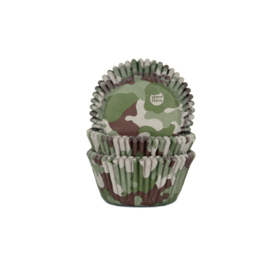 Cupcake Cups Camouflage 50x33mm