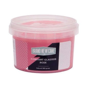 Fondant Glazuur Roze 300 gram