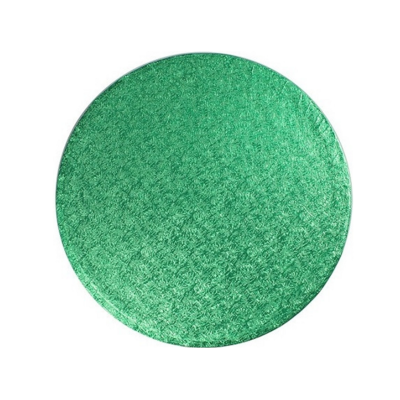 Cake Drum Rond Groen - 20 cm