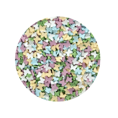 Suikerdecoratie Confetti Vlinders - 45 gram
