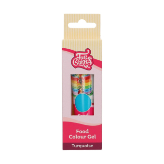 FunCakes Kleurstof Gel Tube - Turquoise - 30g