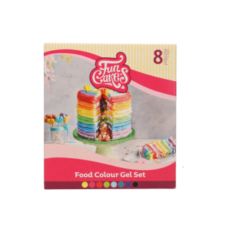 FunCakes Eetbare Kleurstof Gel Set/8