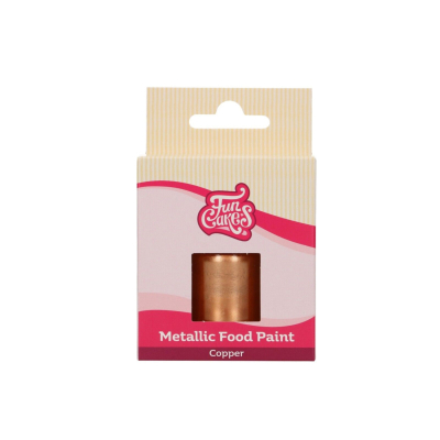 FunCakes Metallic Food Paint Copper 30 ml