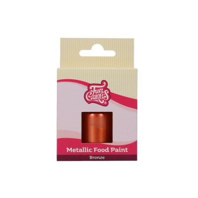 FunCakes Metallic Food Paint Bronze 30 ml