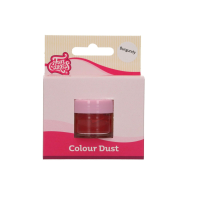 FunCakes Colour Dust Burgundy