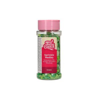 FunCakes Sprinkle Medley Green 65 g