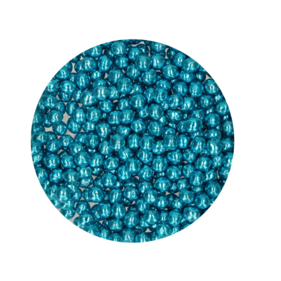 FunCakes Crispy Choco Pearls - Metallic Blue 60g