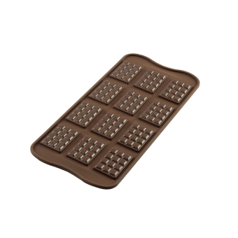 Silikomart Chocolademal Tabletjes 12x