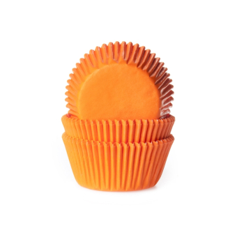 Cupcake cups Oranje ca. 20 stuks