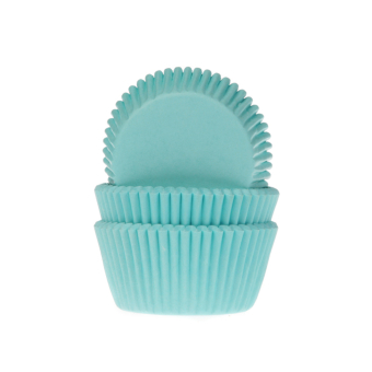 Cupcake Cups Turquoise 50st.