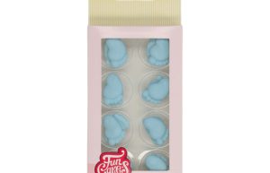 FunCakes Suikerdecoratie Baby Voetjes Blauw Set/16