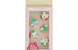 FunCakes Suikerdecoratie Eenhoorn & Regenboog Set/12