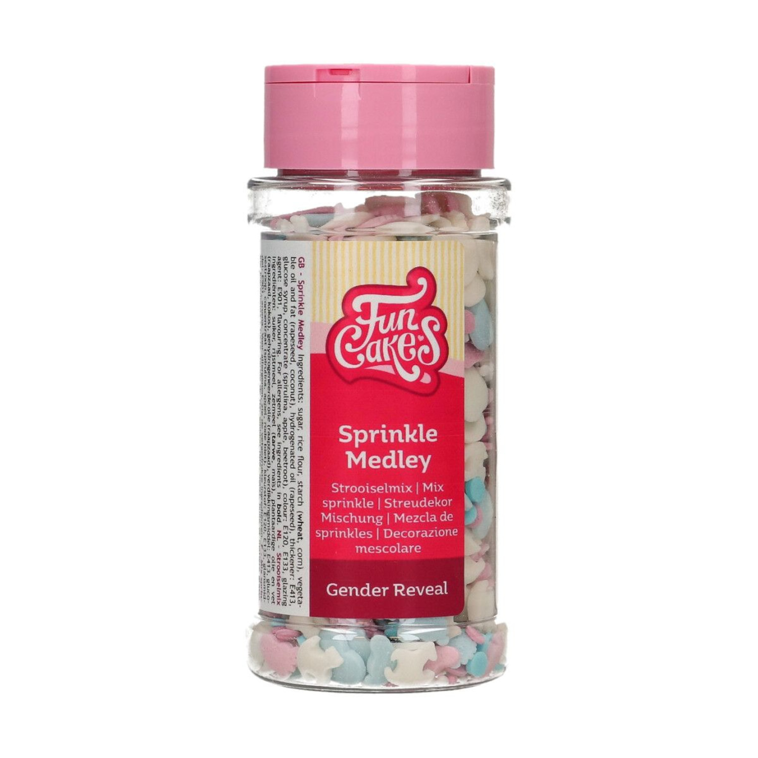 Funcakes Sprinkle medley Gender reveal 65 g