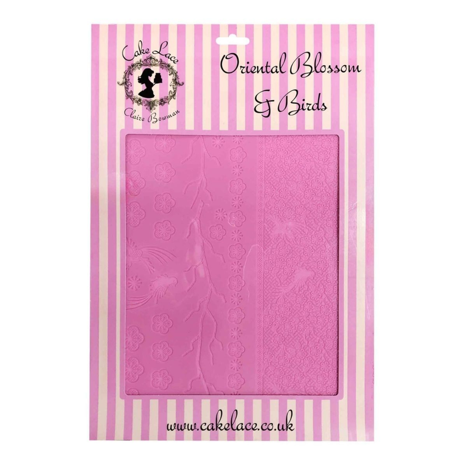 Cake Lace Mat - Oosterse Bloesem & Vogels Groot