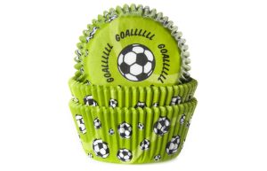 Cupcake Cups Voetbal Goal 50st