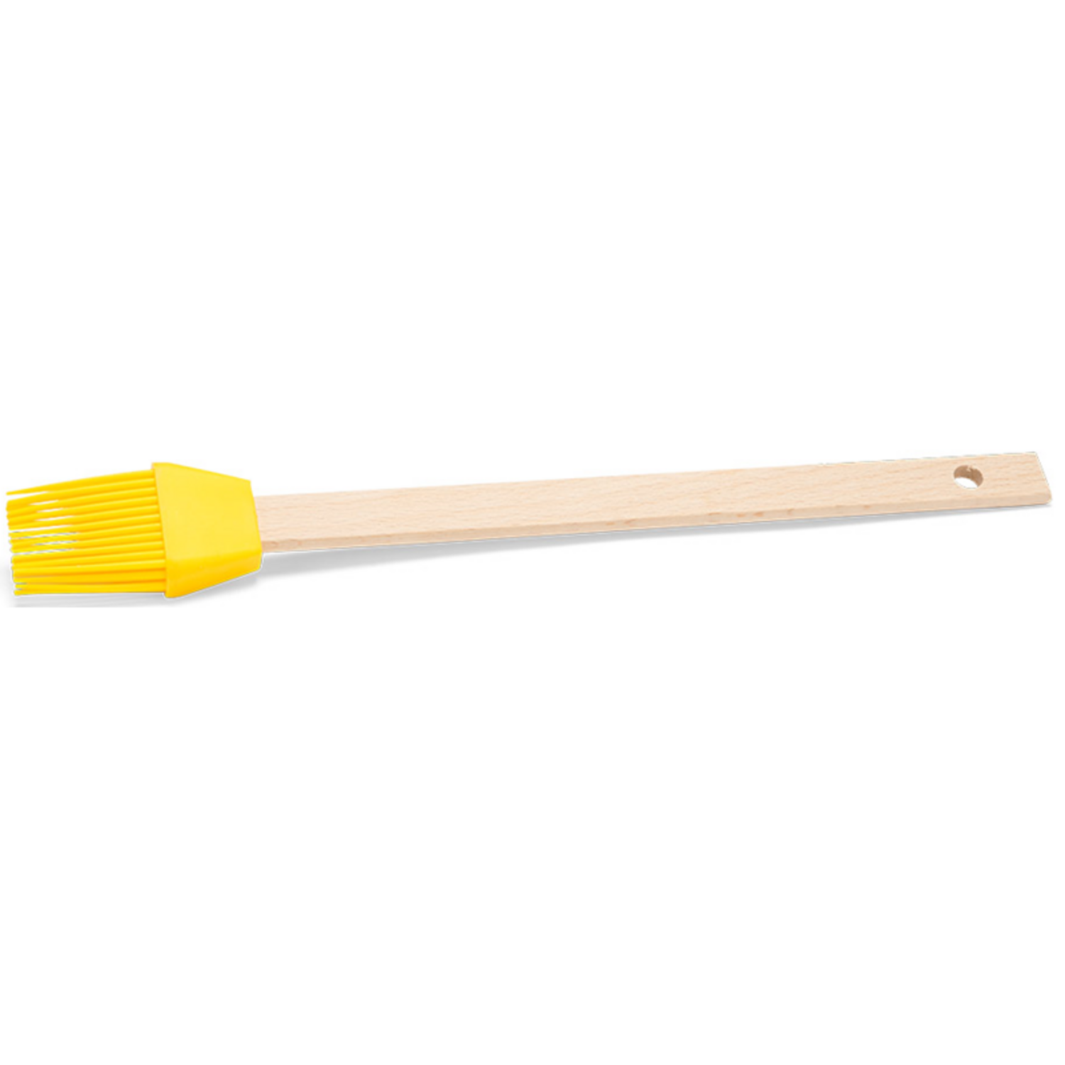Siliconen bakkwast 27cm Geel