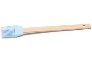 Siliconen bakkwast 27cm Licht Blauw