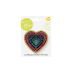 Wilton Dubbelzijdige Uitstekers Hart Set/6