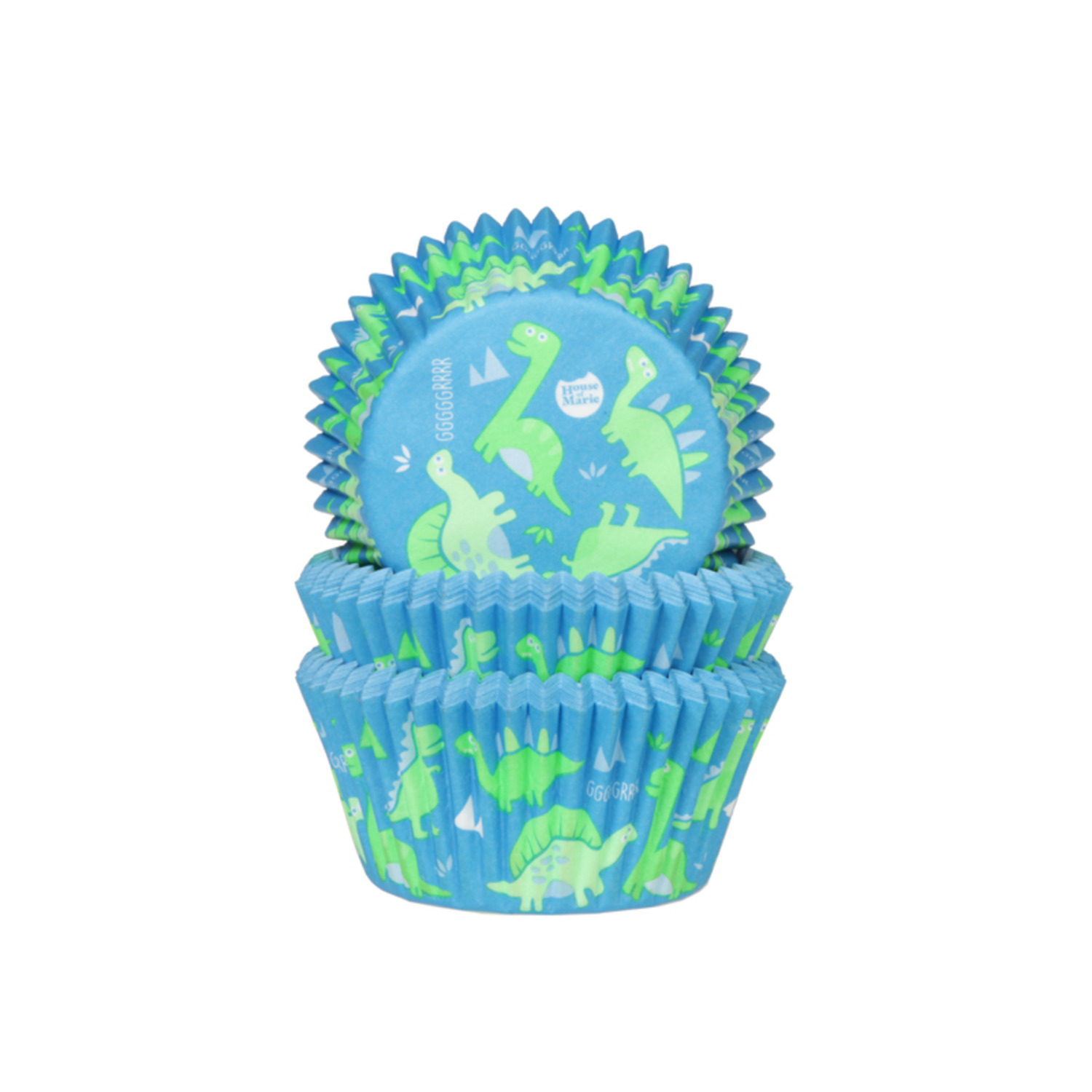 Cupcake Cups Dinosaurus 50x33mm 50st