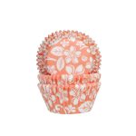 Cupcake Cups Aloha Bloem Abrikoos 50st.