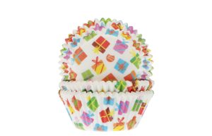 Cupcake cups Cadeaus 50x33mm 50st
