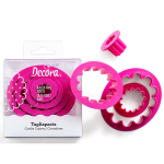Decora Koekjes uitstekers Ovaal met ribbel**