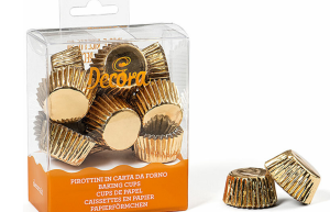 Decora Gouden bonbon cups - 180 stuks**