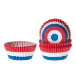 Cupcake Cups Vlag NL 50x33mm 25st