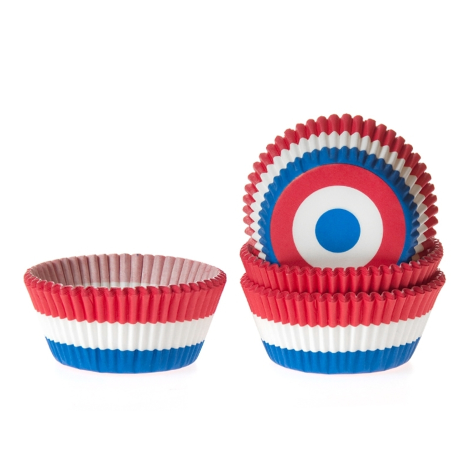 Cupcake Cups Vlag NL 50x33mm 25st