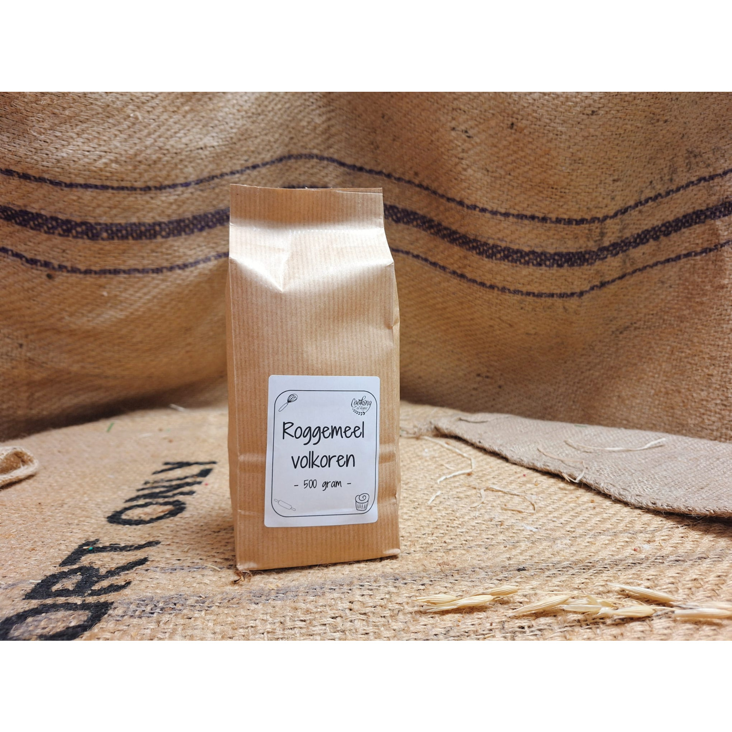 Roggemeel volkoren 500 gram