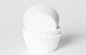 Cupcake cups Wit 50x33mm - HoM