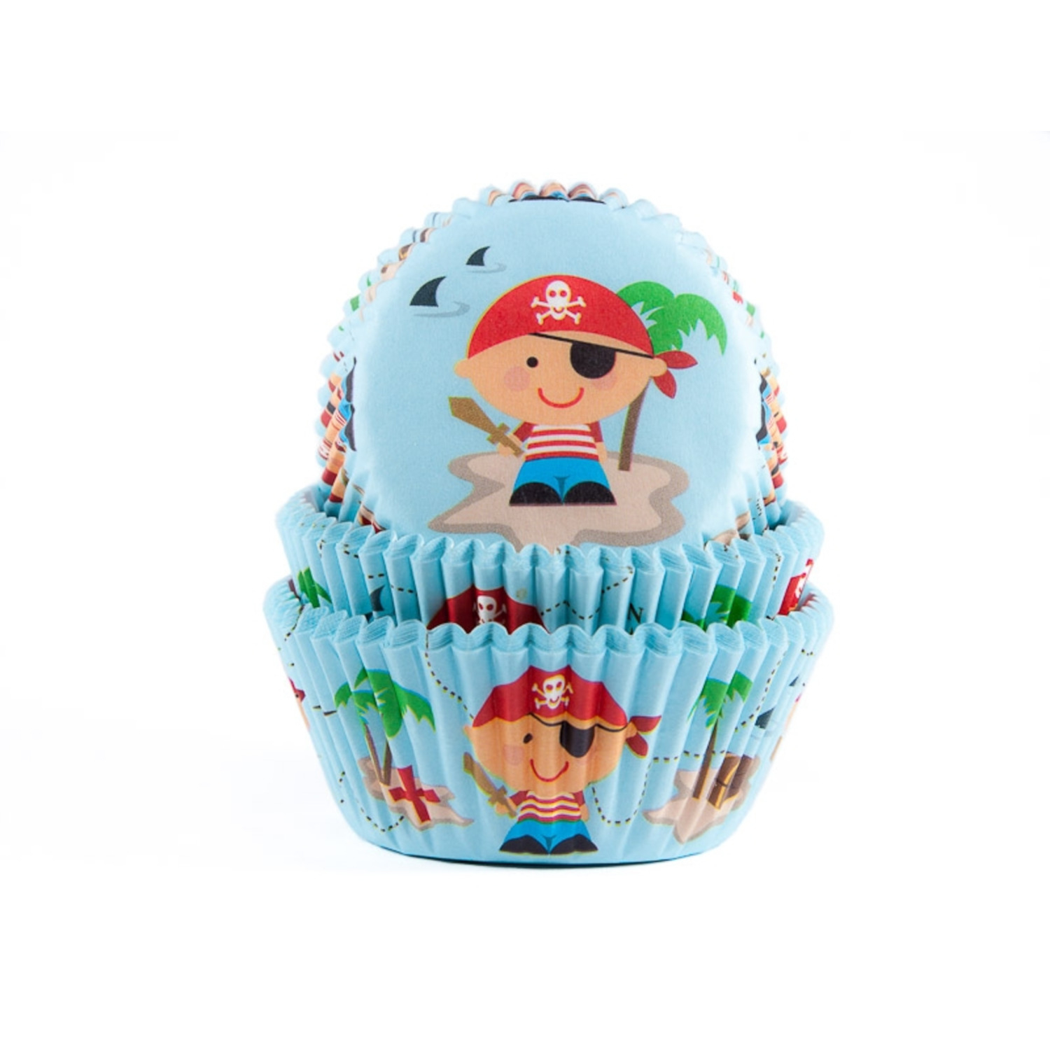 Cupcake Cups Piraat 50st