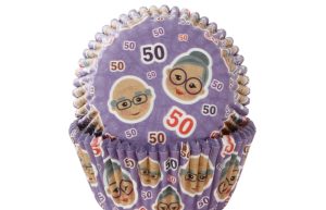 Cupcake Cups 50 jaar 50st