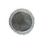 Cupcake Cups Zilver Mini 45 stuks