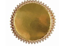 Cupcake Cups Goud Mini 45 stuks