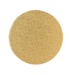 Cake Drum Rond Goud - 25 cm