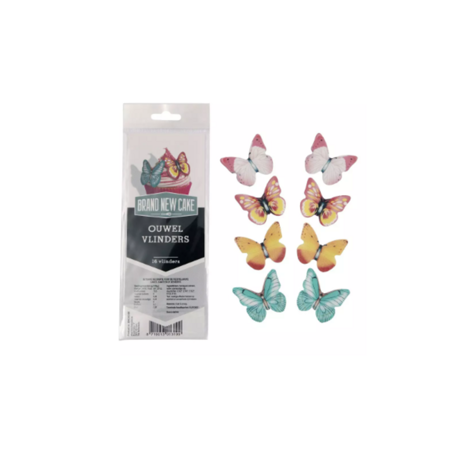 BNC Ouwel Vlinders Assortiment 16st.