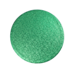 Cake Drum Rond Groen - 20 cm