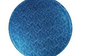 Cake Drum Rond Blauw - 20 cm