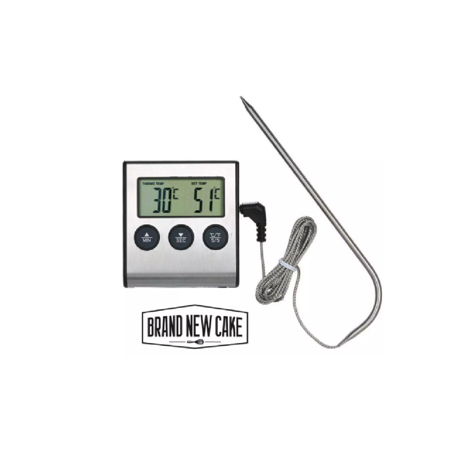 BNC Digitale Thermometer/Timer -50 tot 300°C