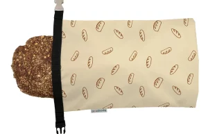 BrandNewCake Herbruikbare Broodzak Baguette motief 44x30cm