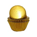 Cupcake Cups Goud Metallic 50mm 50st
